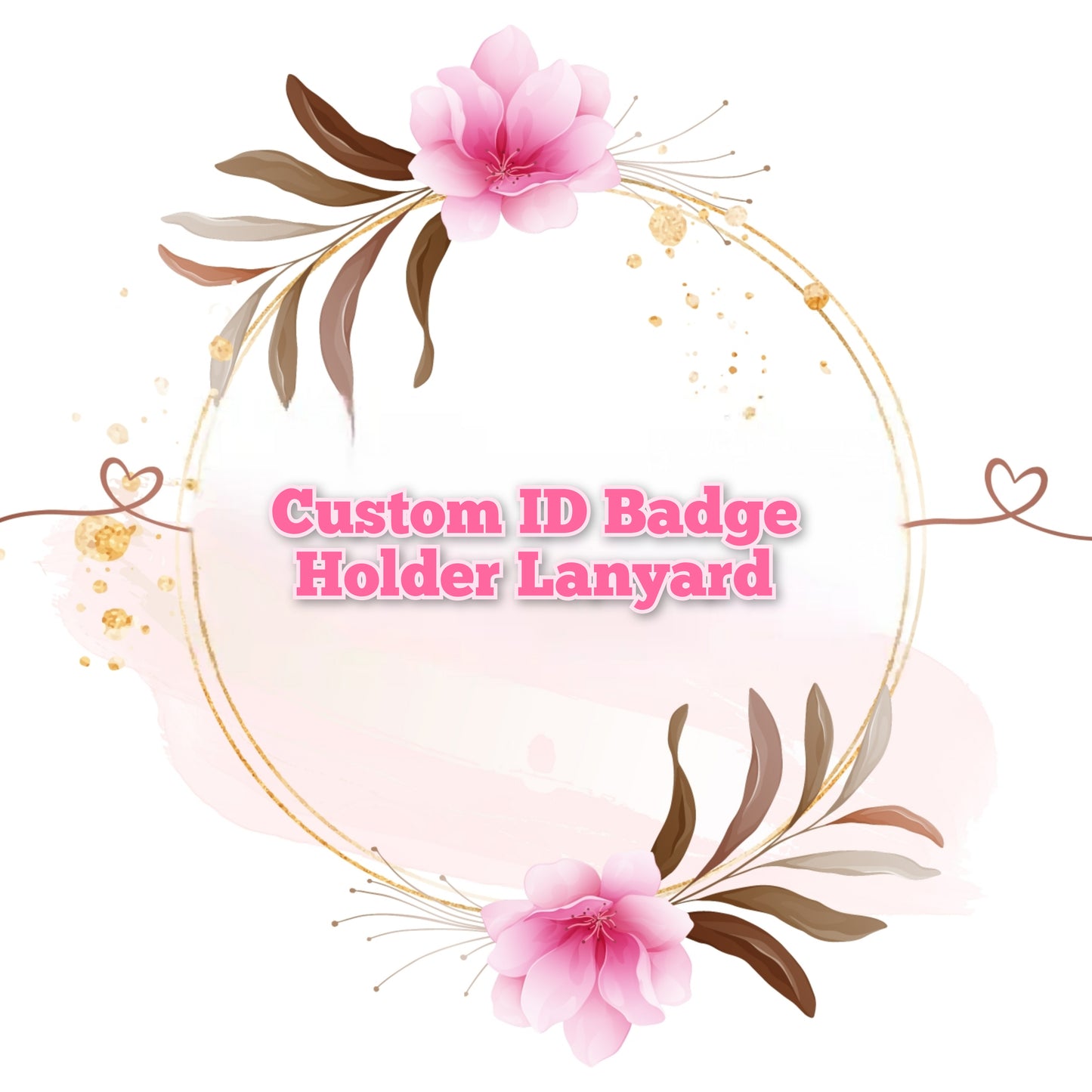 Custom ID Holder Lanyard