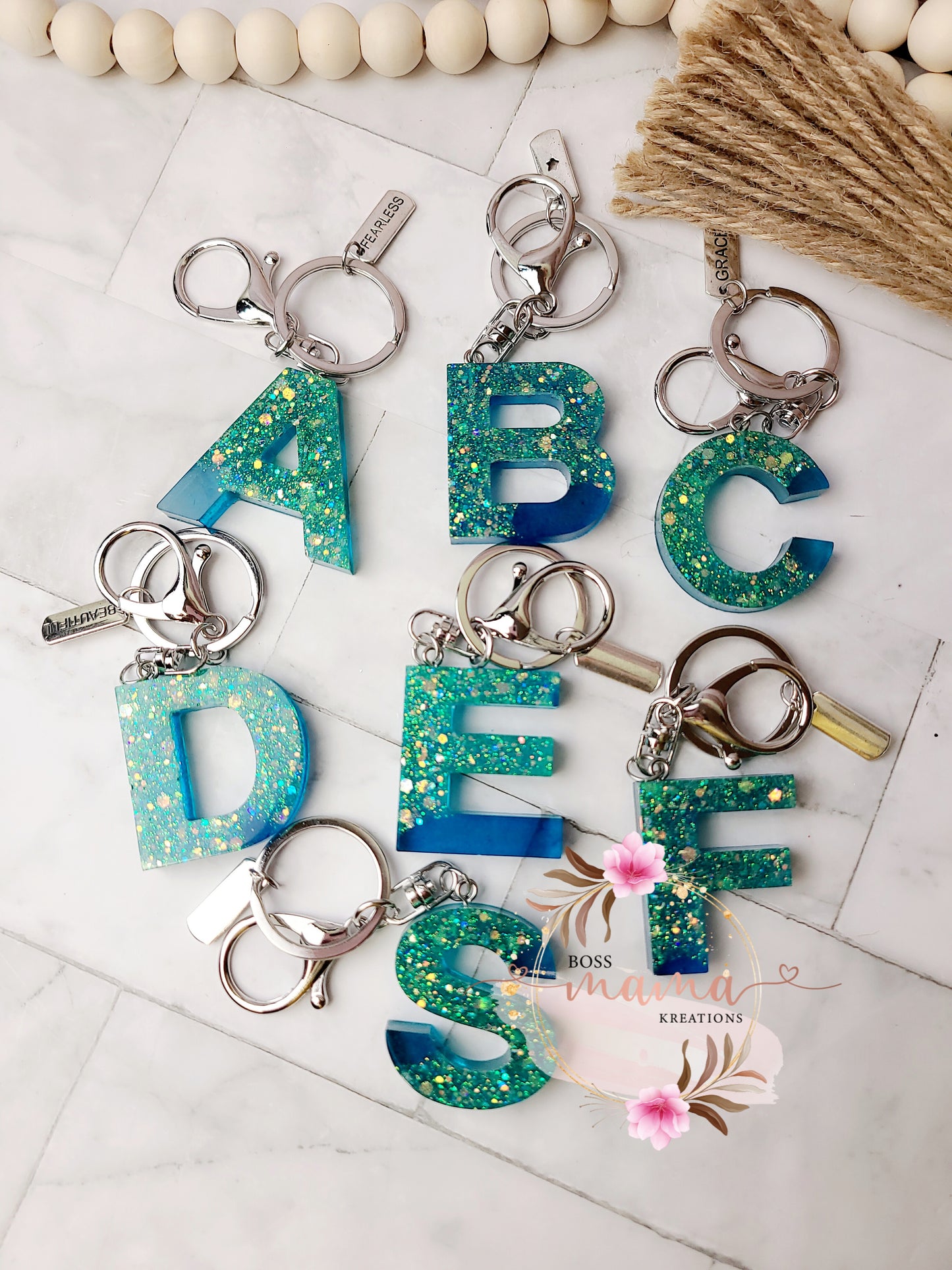 Sea Green Letters (RTS)